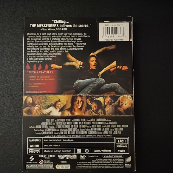 The Messengers DVD, Widescreen - Picture 2 of 3